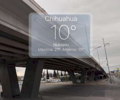 Amanece Chihuahua con cielo nublado y ambiente fresco