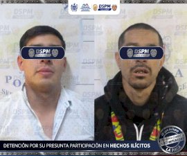 Atrapan a dos con droga en distintos puntos de la ciudad