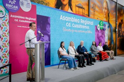 Lidera Marco Bonilla integración regional a Red de Ciudades Amigas de la Niñez 