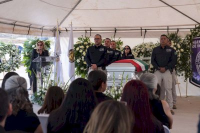 Reconoce Maru Campos sacrificio de mandos fallecidos de la AEI