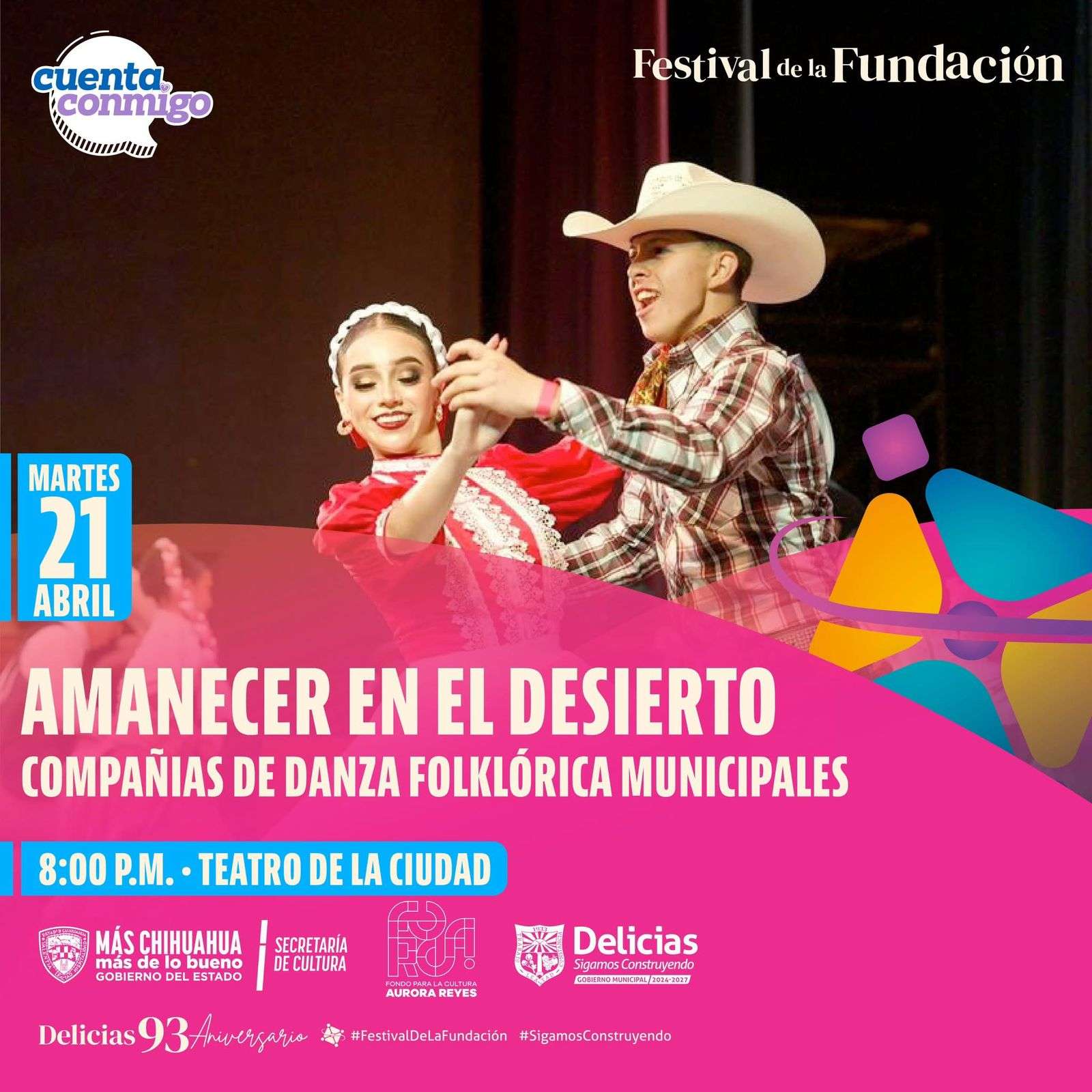 Disfruta Amanecer en el Desierto en el Festival de la Fundación de Delicias
