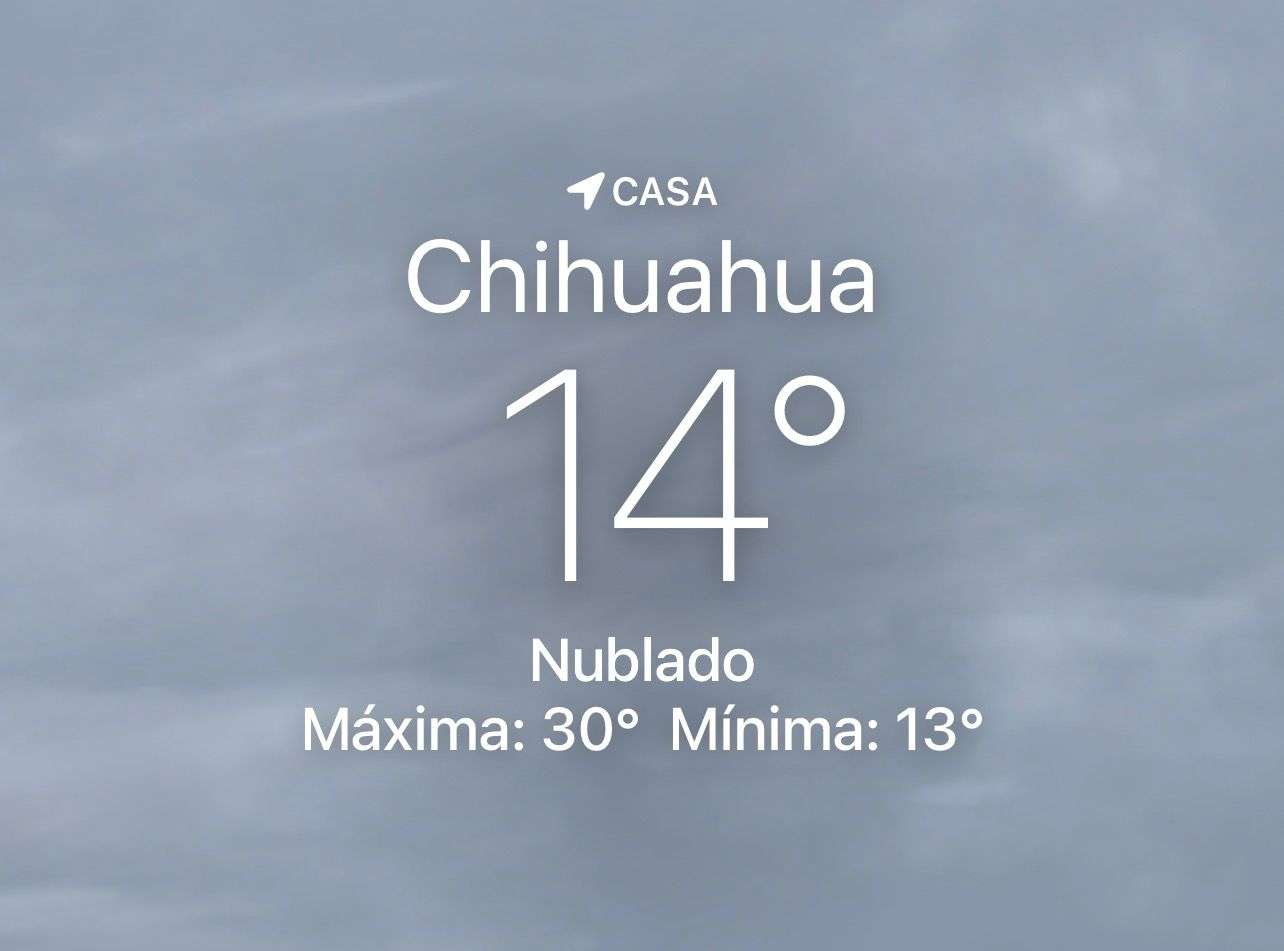 Se espera mañana nubosa y máxima de 30 grados centígrados 