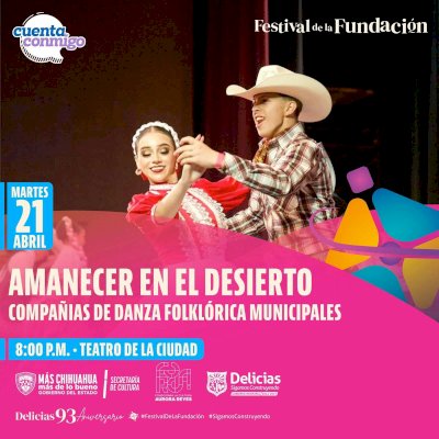 Disfruta Amanecer en el Desierto en el Festival de la Fundación de Delicias 