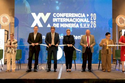Inauguran la XV Conferencia Internacional Minera 2026 en Chihuahua 