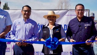 Inaugura Jcas ampliación de red de alcantarillado en Satevó