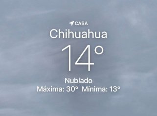 Se espera mañana nubosa y máxima de 30 grados centígrados 