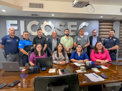 Participa Seguridad Pública de Delicias en mesa de seguridad 