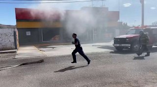 Incendian Oxxo en Aldama tras fuerte enfrentamiento 