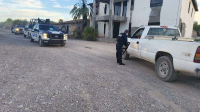 Aseguran rancho y armamento tras operativo en El Pueblito