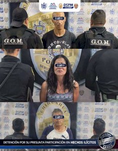 Detienen a tres con droga en la Campesina 