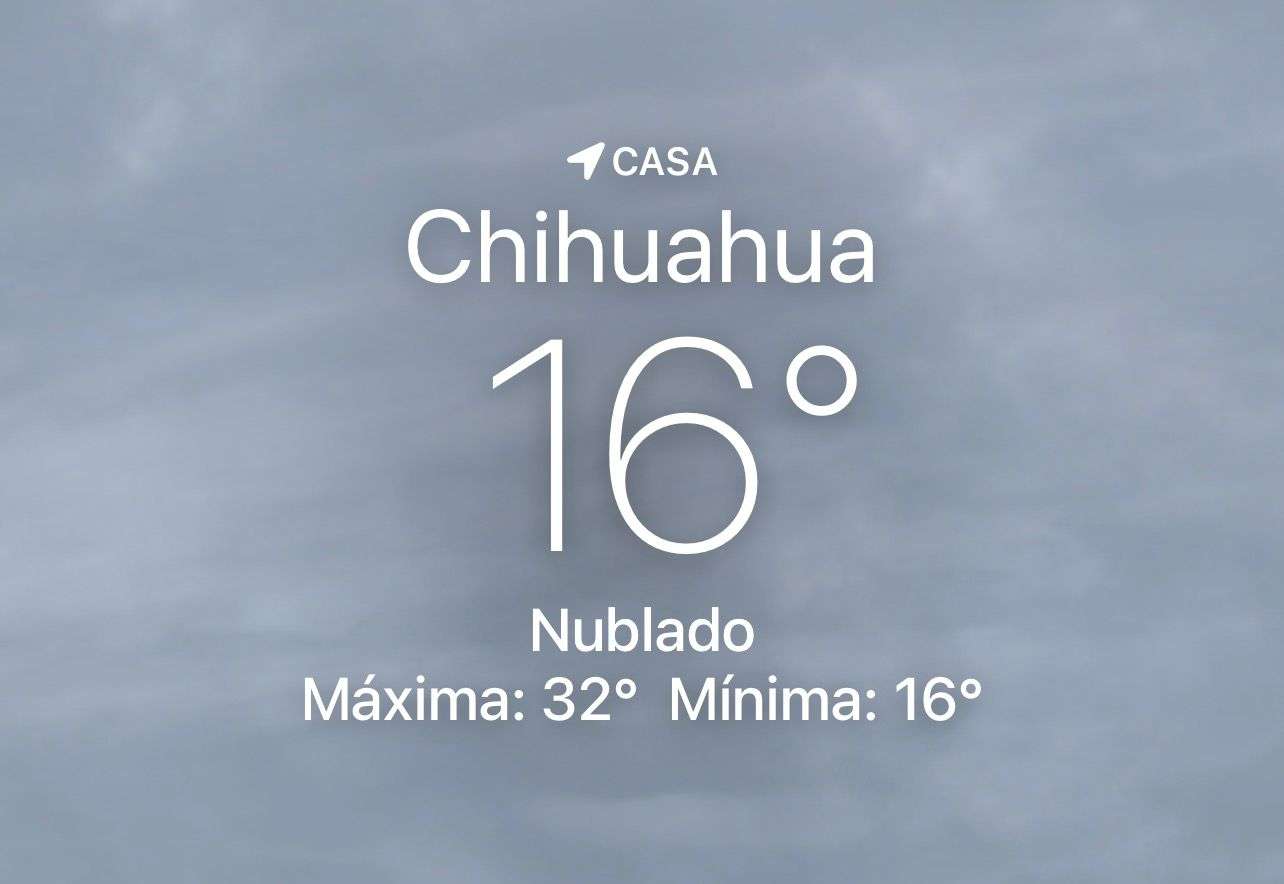 Se esperan nubes con máxima de 32 grados centígrados 