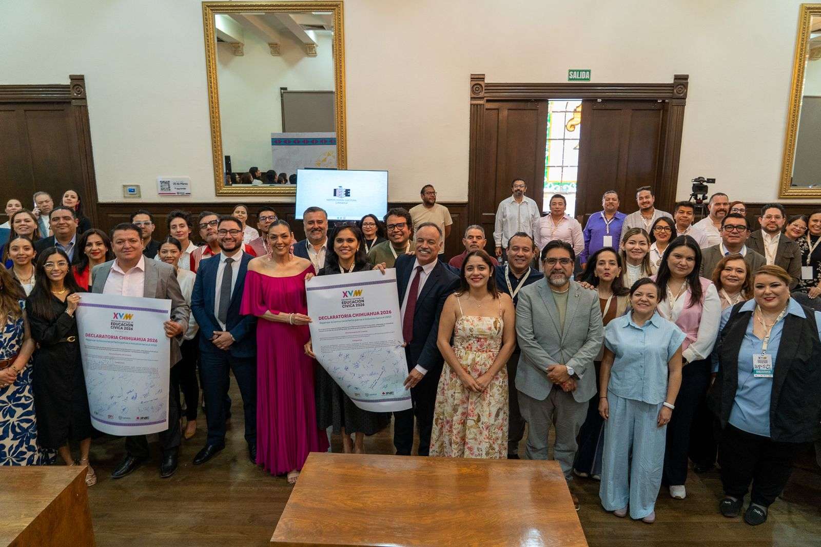 Cierra Enec 2026 con firma para impulsar una democracia incluyente