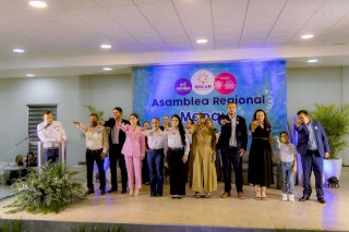 Consolida Alcalde liderazgo regional en agenda por la niñez en Meoqui 