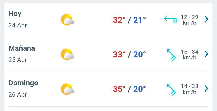 Día soleado con temperatura hasta 32°C en Juárez