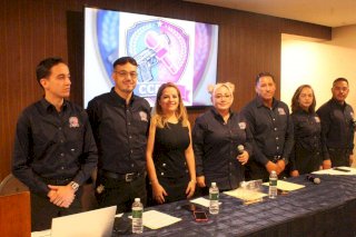 Rinde protesta el Consejo Ciudadano de Periodistas y Fuerzas del Orden 