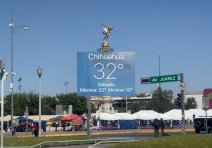 Sigue el calorón en Chihuahua; termómetro alcanza los 32°C 