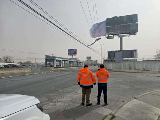 Emiten alerta preventiva por rachas de viento superiores a los 75 km/h