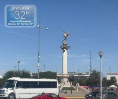 Azota calorón con 32 grados la ciudad de Chihuahua