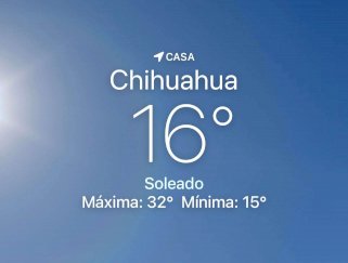 Se espera día soleado con máxima de 32 grados centígrados