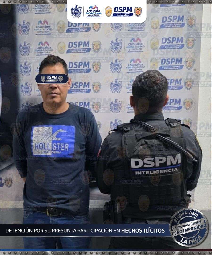 Detienen a uno con 23 envoltorios de droga en colonia Sierra Azul