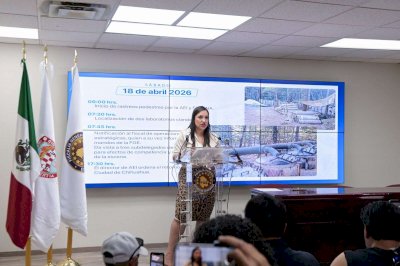 Extranjeros en operativo no tenían registro oficial: Wendy Chávez