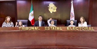 Lleva a cabo Tribunal Electoral Infantil sesión pública 