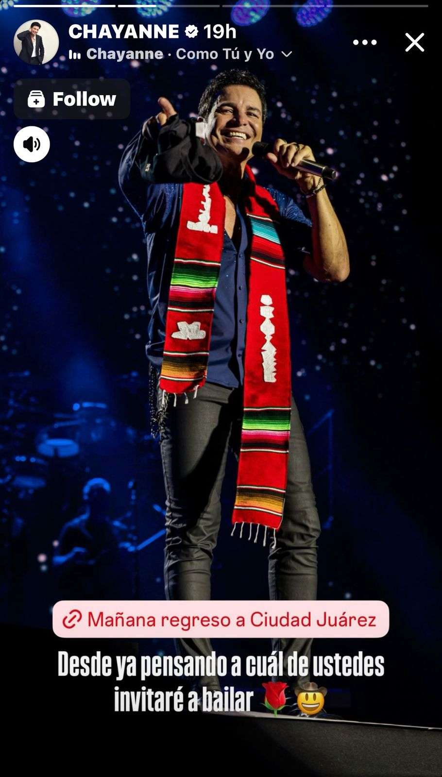 Regresa Chayanne a Juárez