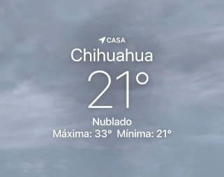 Se espera día nuboso con máxima de 33 grados centígrados 