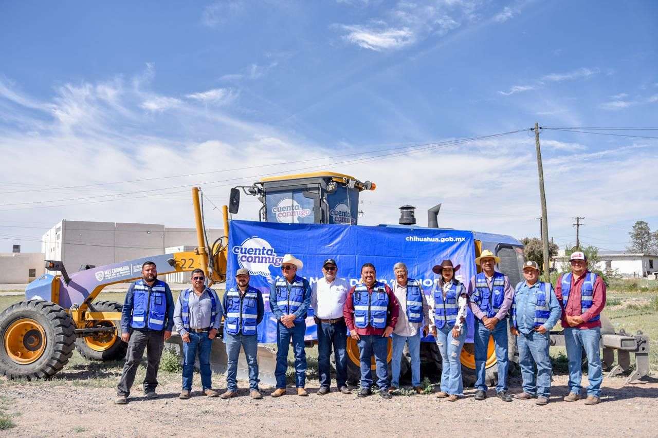 Rehabilitan 70 kilómetros de caminos rurales