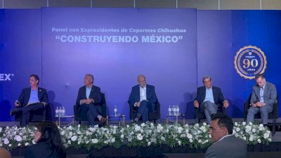 Presenta Coparmex panel Construyendo México en Expo Chihuahua 