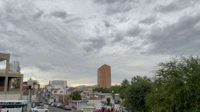 Da tregua el calor en la ciudad; nublados y viento refrescan la tarde