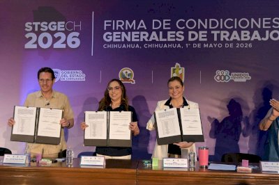 Anuncia Maru Campos aumento salarial del 6% para burócratas del Estado 