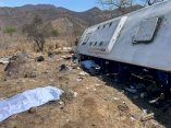 Mueren 11 en volcadura en Nayarit