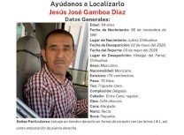 Buscan a Jesús José Gamboa Diaz; desapareció en Parral