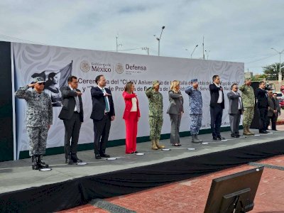 Encabeza Maru ceremonia por el aniversario de la Batalla de Puebla