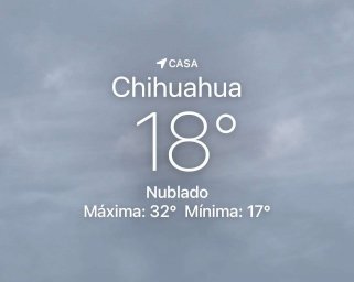 Se espera día nuboso con viento y máxima de 32 grados centígrados 