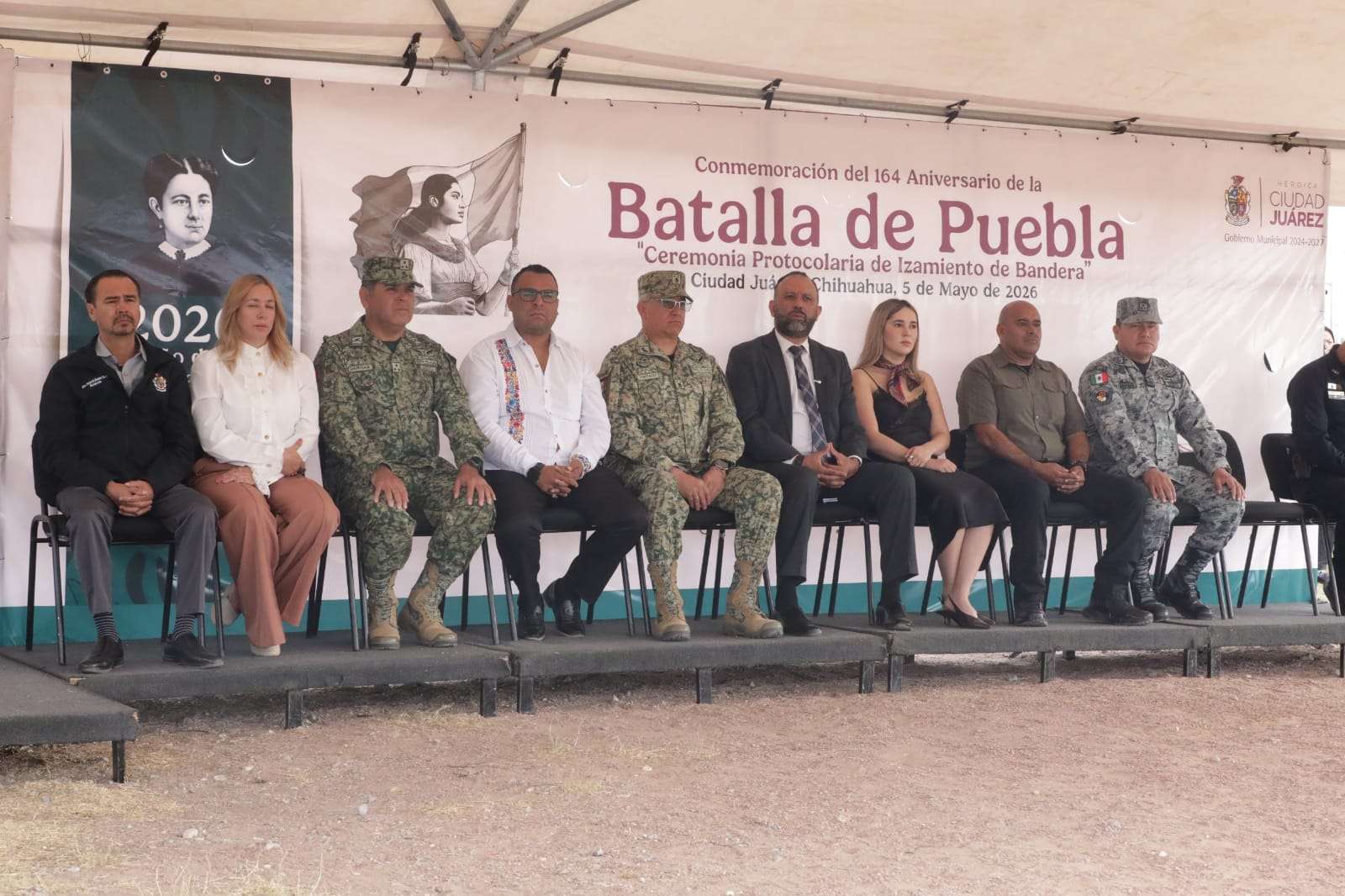 Conmemoran aniversario de la Batalla de Puebla