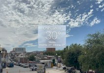 Alcanza Chihuahua calorón de 30°C con vientos de hasta 46 km/h