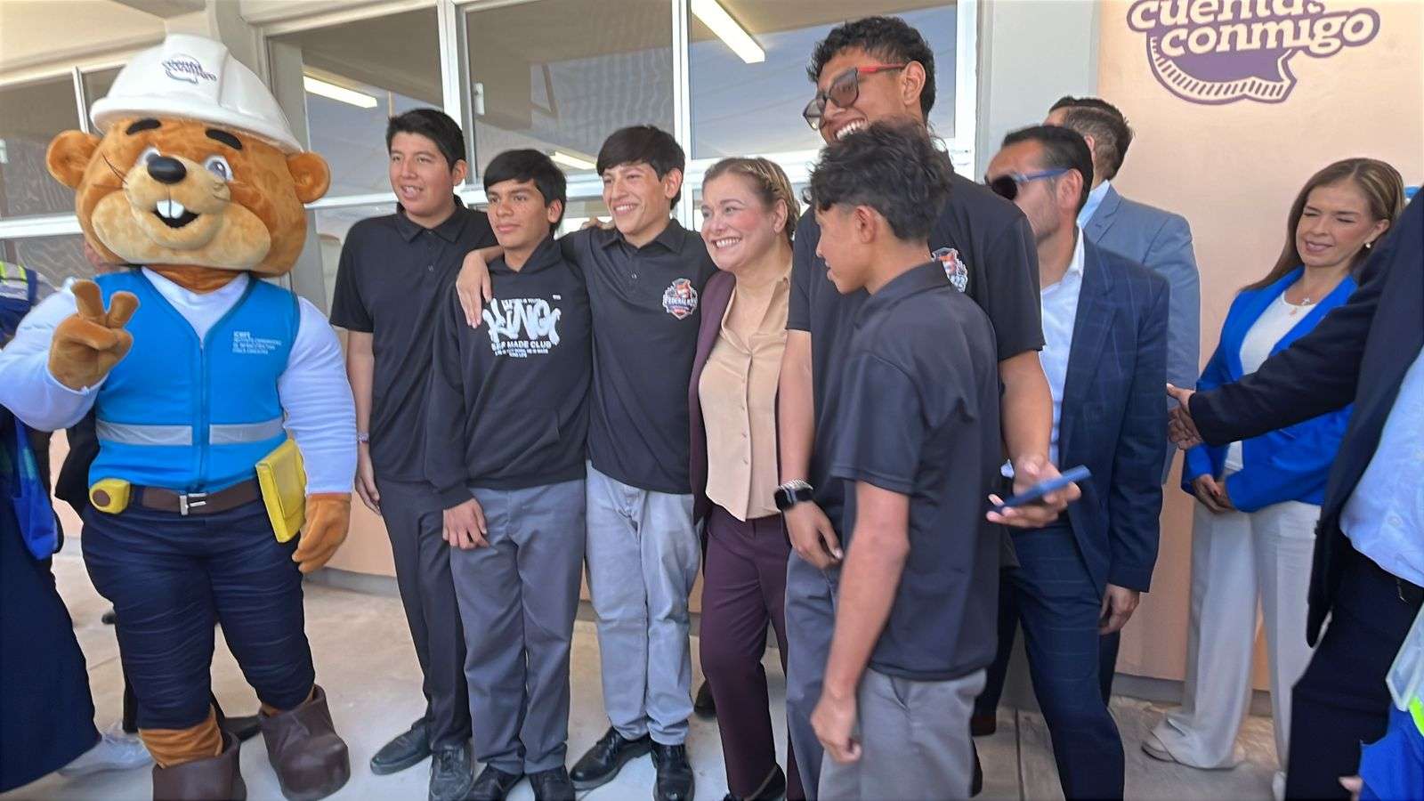 Con inversión de 27 mdp inaugura Maru Campos la Secundaria Federal No. 22