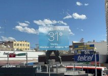 Llega calorón a los 31°C acompañado de fuertes vientos en Chihuahua
