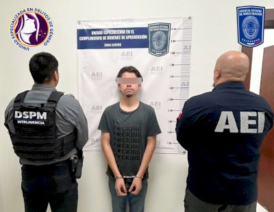 Capturan a uno por violación y trata de personas contra una menor