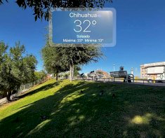Azota calorón a Chihuahua con 32°C