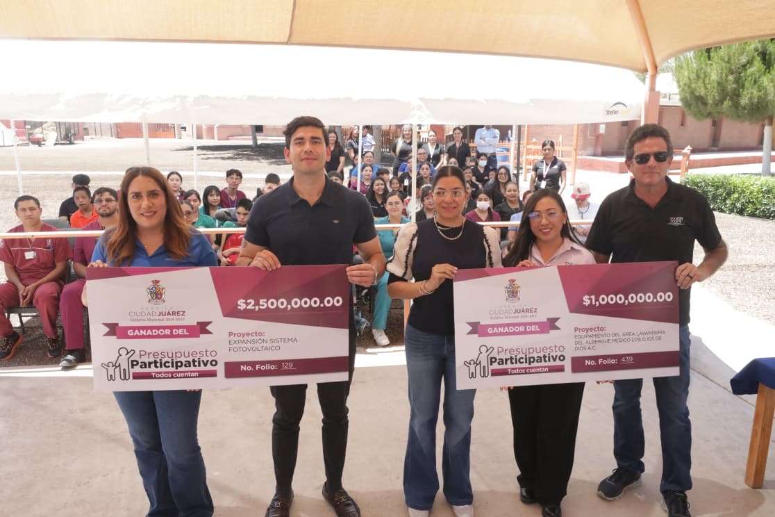 Se beneficia asociación Los Ojos de Dios con presupuesto participativo