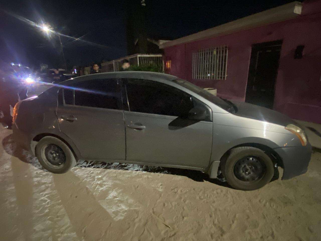 Cae hombre con auto robado 