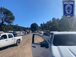 Sufren agresión armada agentes y civiles en Guadalupe y Calvo
