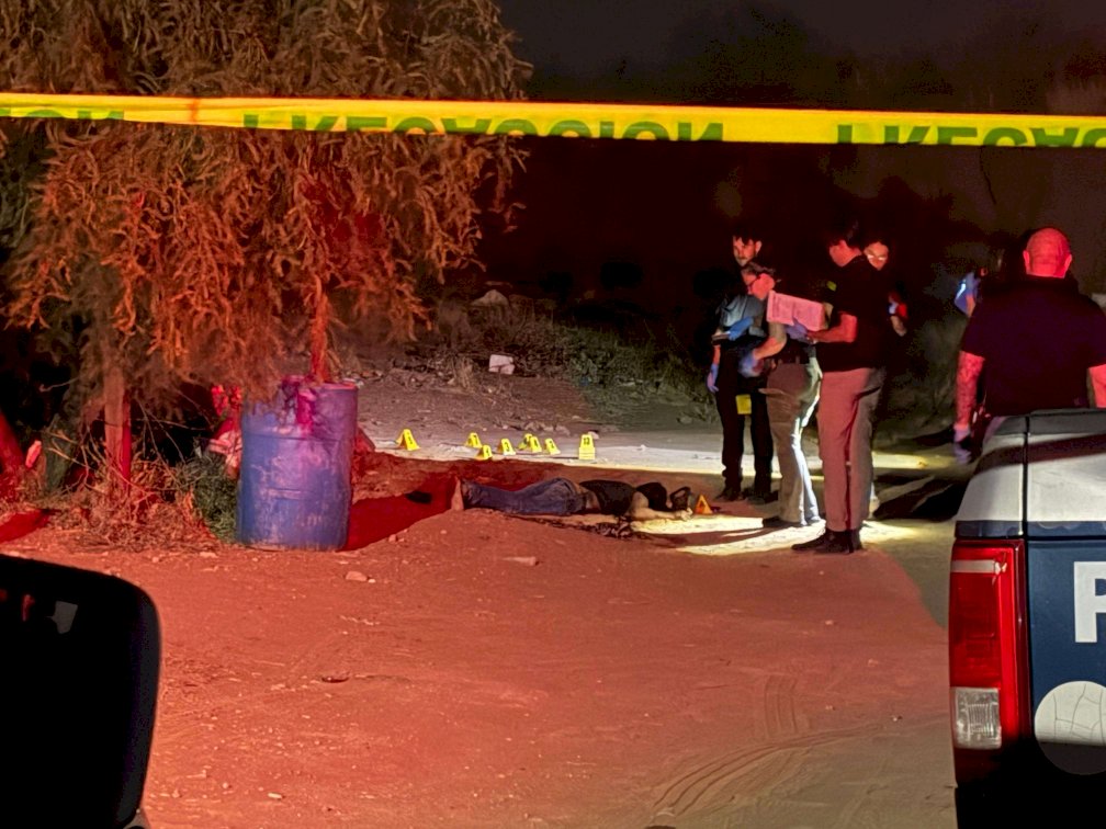 Ejecutan a uno afuera de su casa en La Noria 