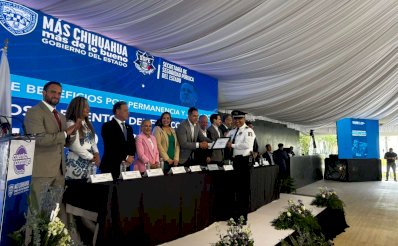 Reconocen a 99 agentes con el fideicomiso Orgullo Policía Vial