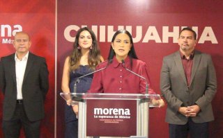 Convoca Morena a marcha para exigir comparecencia de Maru