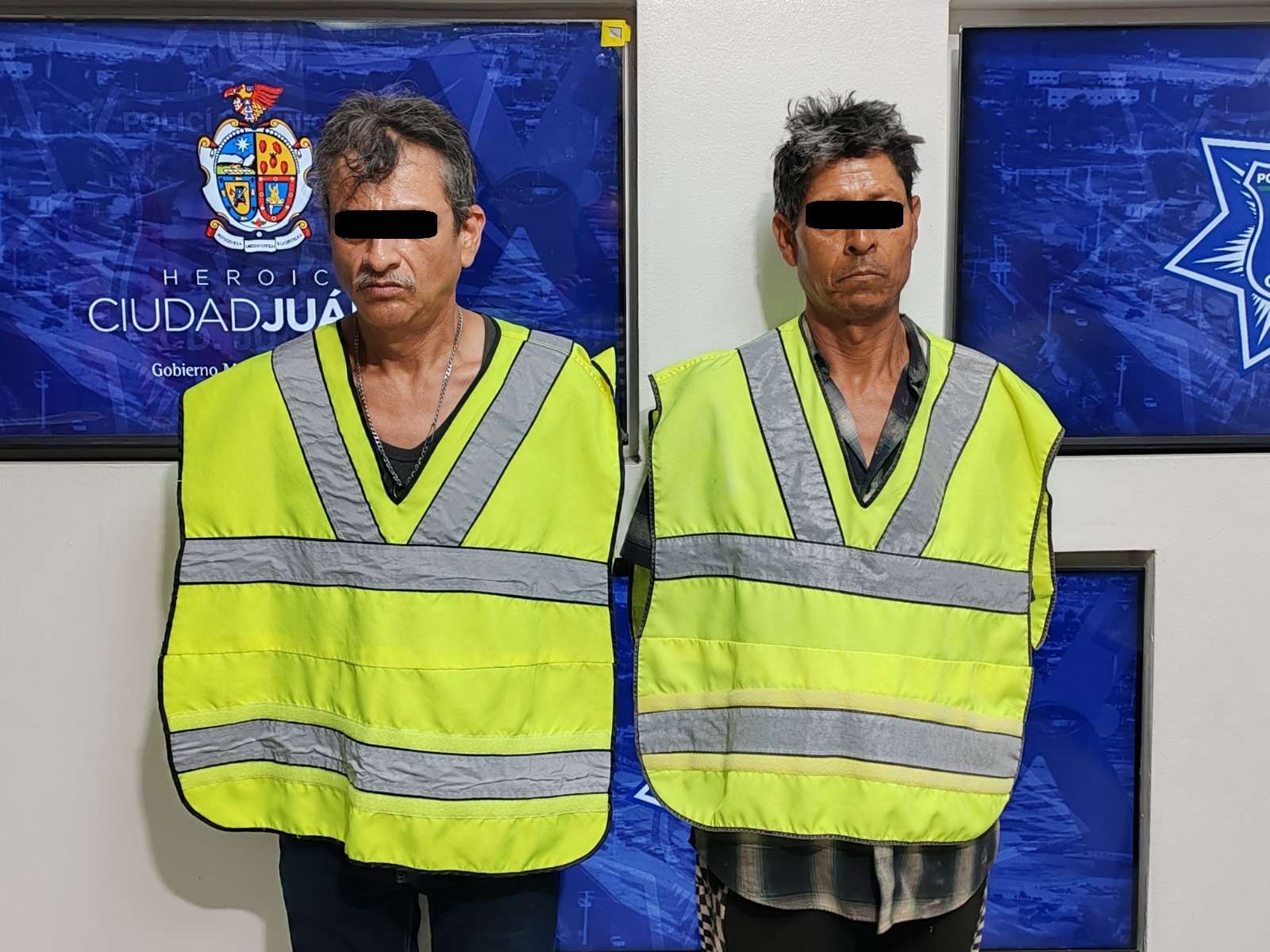 Detienen a dos hombres con fusil y cristal en Riveras del Bravo