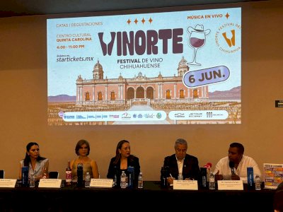 Anuncian la 5ta edición de Vinorte en la Quinta Carolina